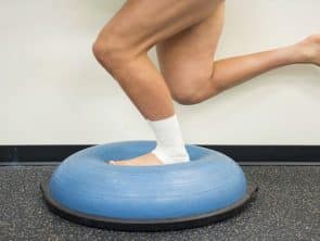 Propriozeptives Training nach Außenbandruptur
